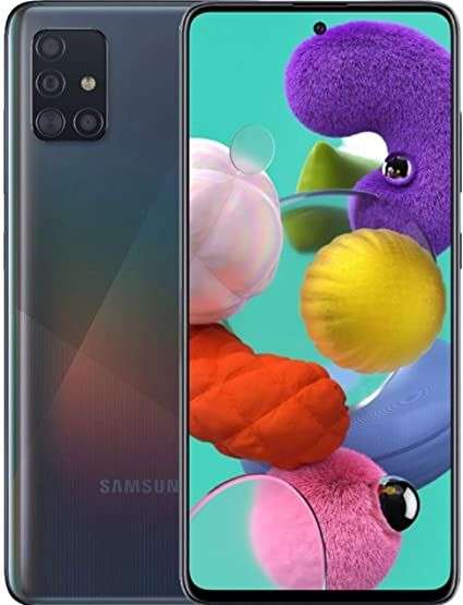 Amazon: Tracfone Samsung Galaxy A51 4G LTE (cerrado) - Negro - 128GB -
