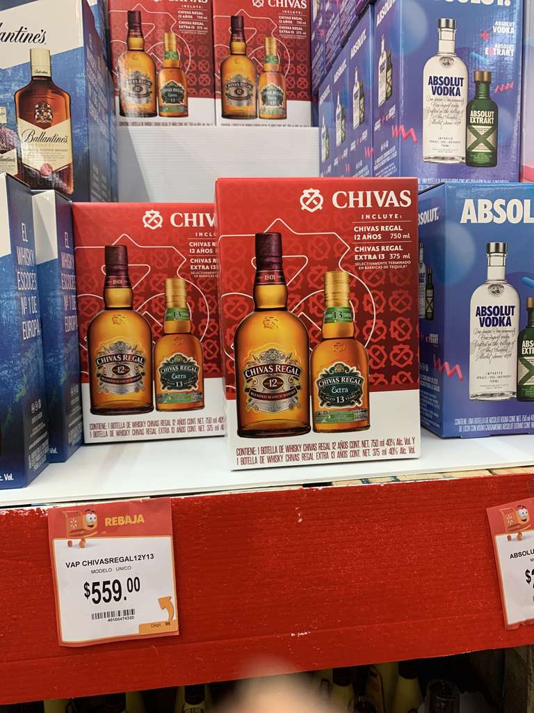 Walmart: Chivas regal 12+ 13