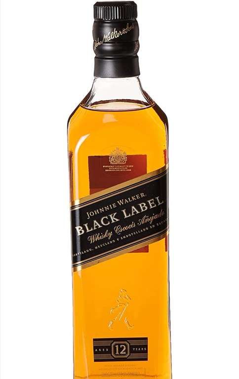 Amazon: Whisky 12 Etiqueta Negra Johnnie Walker - 750 ml