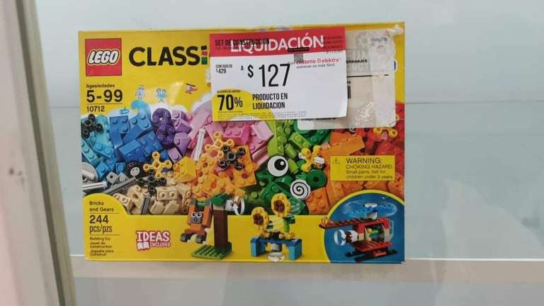 Elektra: Lego Classic 244 piezas