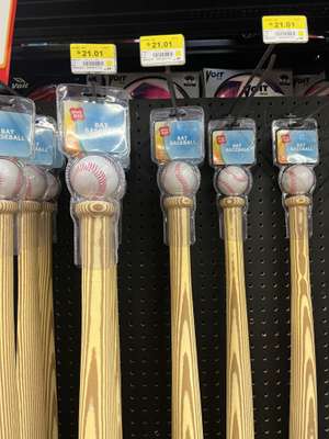 Walmart. Bat de baseball PLAY day con pelota