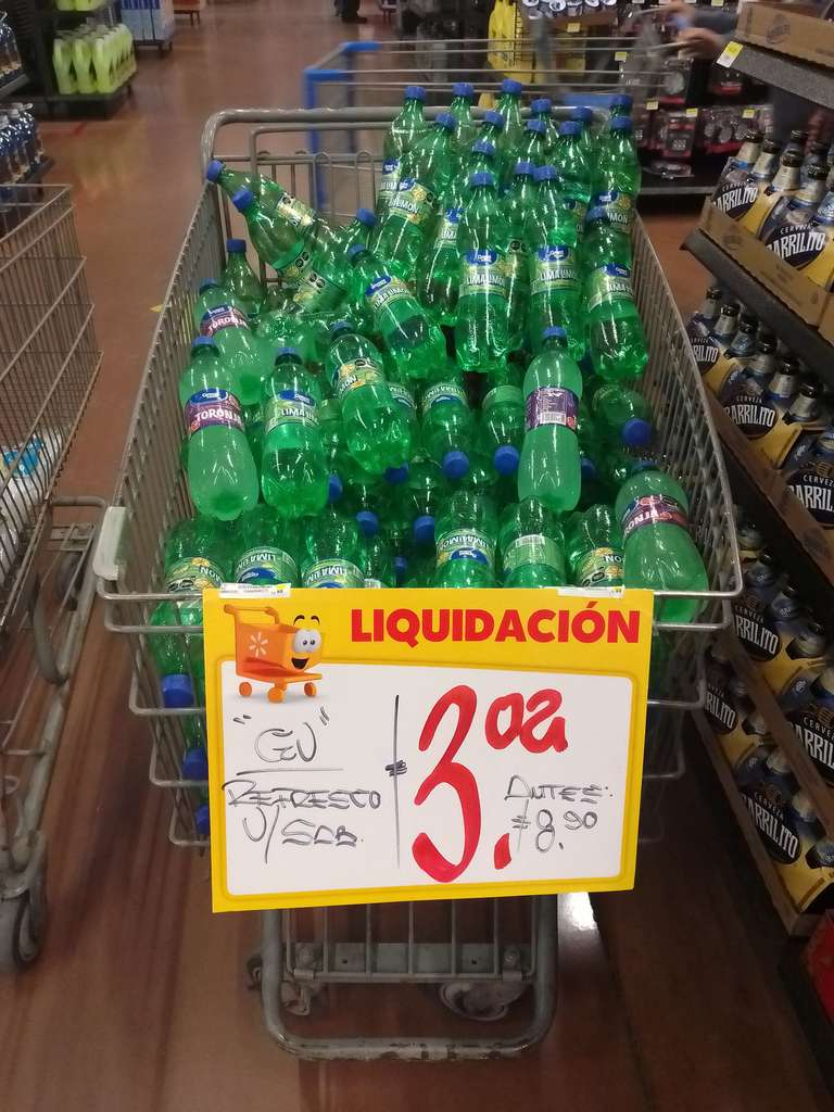 Walmart: Botellas de refreso