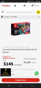 Elektra: Nintendo Switch + Mario Kart 8 Deluxe