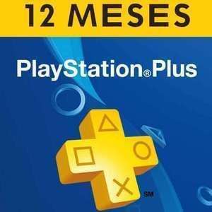 Play Station Plus 12 Meses (nuevos usuarios o sin suscripción activa)