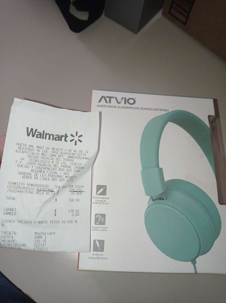 Walmart: Audífonos Atvio alámbricos - promodescuentos.com