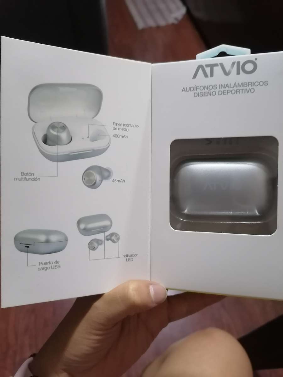 Walmart: ATVIO Audífonos inalámbricos diseño deportivo - promodescuentos.com