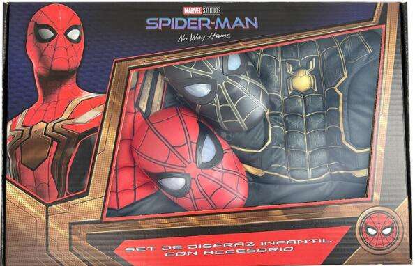 Costco, Marvel Disfraz para Niño 2 en 1 - Spiderman No Way Home -  