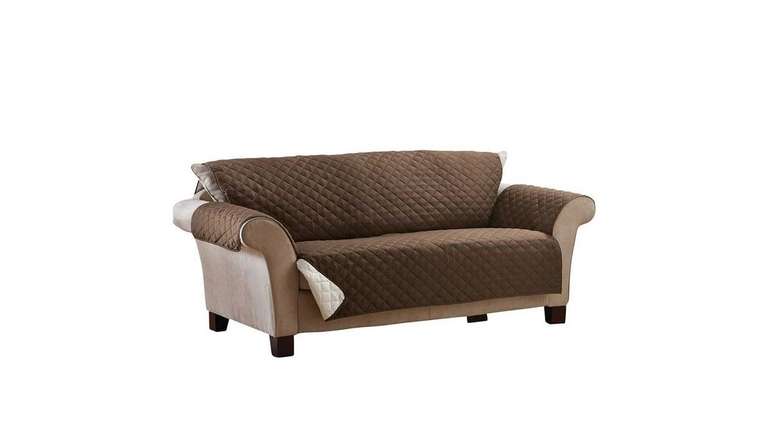 Elektra - Cubre Sillón Couch Coat 3 Plazas Reversible Bicolor