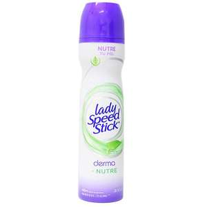 Soriana: Desodorante en aerosol Lady Speed Stick aloe 150ml