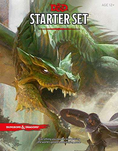 Amazon: Dungeons & Dragons Starter Set (Set para empezar juego D&D): Fantasy Roleplaying Game Starter Set