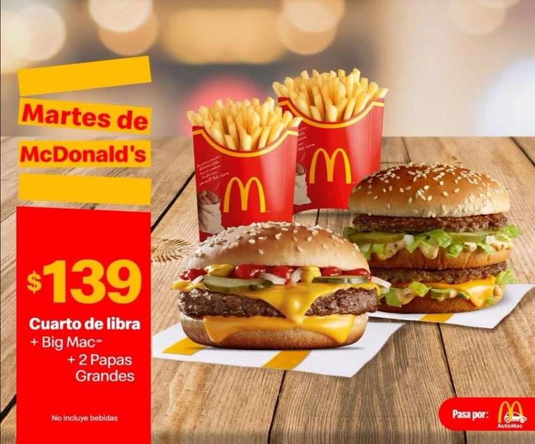 McDonald's: Martes de McDonald's 21 Diciembre