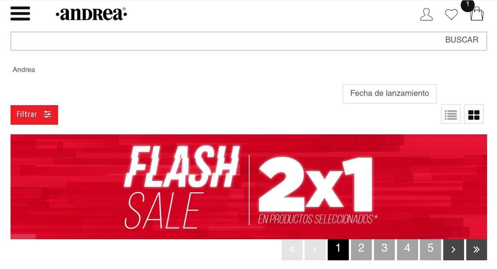 Andrea: 2x1 en productos seleccionados - promodescuentos.com