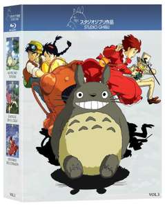 Amazon: Blurays Clásicos Animación Japonesa, Paquete Studio Ghibli. Volumen 3 (Mi Vecino Totoro / Castillo en el Cielo / Susurros del Corazón) [Blu-ray]