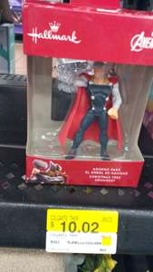 Walmart Reforma Puebla: Adorno navideño Thor a $10.02