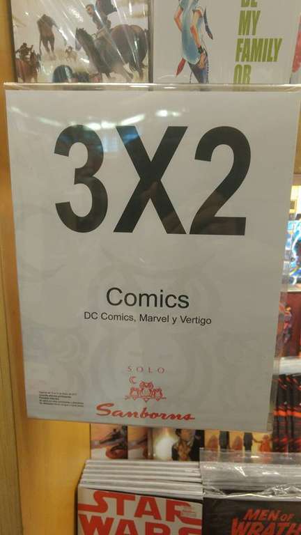 Sanborns: 3x2 en cómics de Editorial Televisa y mangas de Panini y Kamite
