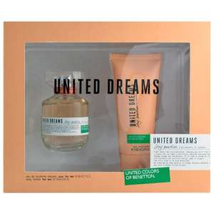 Elektra en línea: set de perfume y fragancia para dama Benetton United Dreams