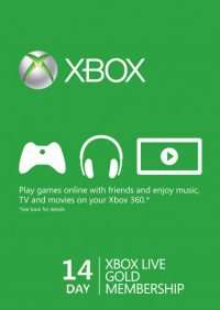 CD Keys: código de 14 días Xbox live (Solo para cuentas nuevas)