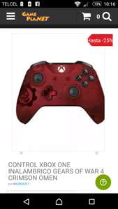 Gameplanet en línea y tienda física: Control GOW4 Crimson Omen