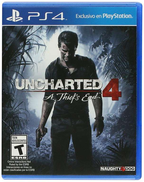 Amazon: Uncharted 4 PS4 a $499 con cupon MC