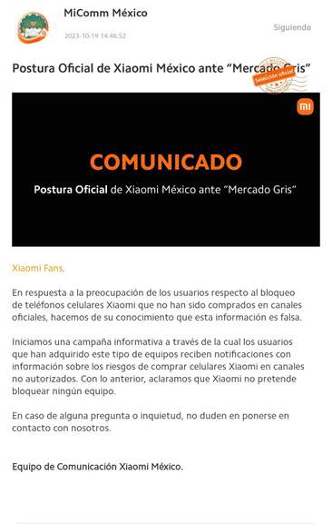 Xiaomi página oficial  Xiaomi celulares - Xiaomi México
