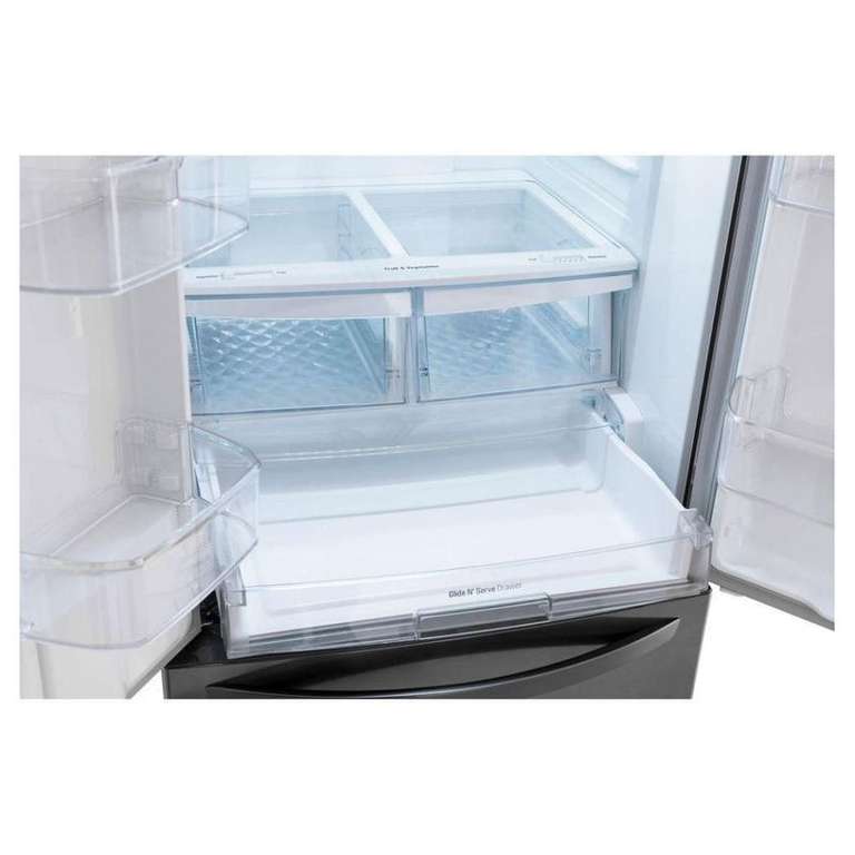 Elektra: Refrigerador LG 22 Pies French Door (con Banorte y BBVA a MSI)