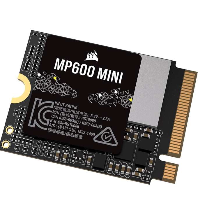 Amazon - Corsair SSD NVME 1 TB MP600 mini para Steam Deck