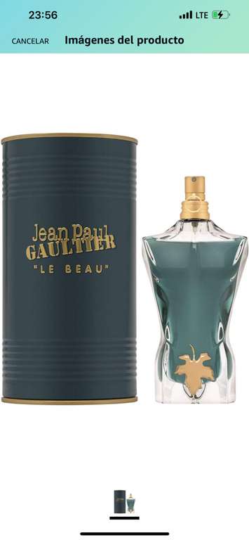 Amazon: Jean Paul Gaultier - Le Beau Eau de Toilette 125 ml