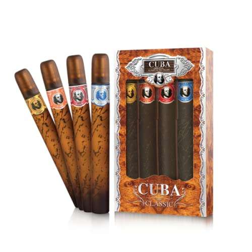 Amazon: Set de Fragancias Cuba Classic