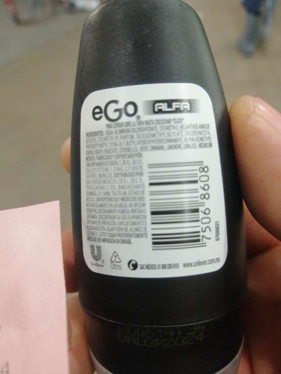 Bodega Aurrera: Desodorante Roll On EGO ALFA 45 ml