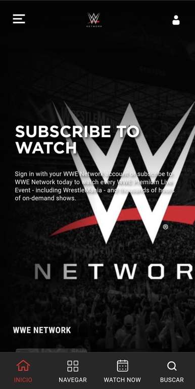 WWE Network por 69 MXN (VPN) (mensual)