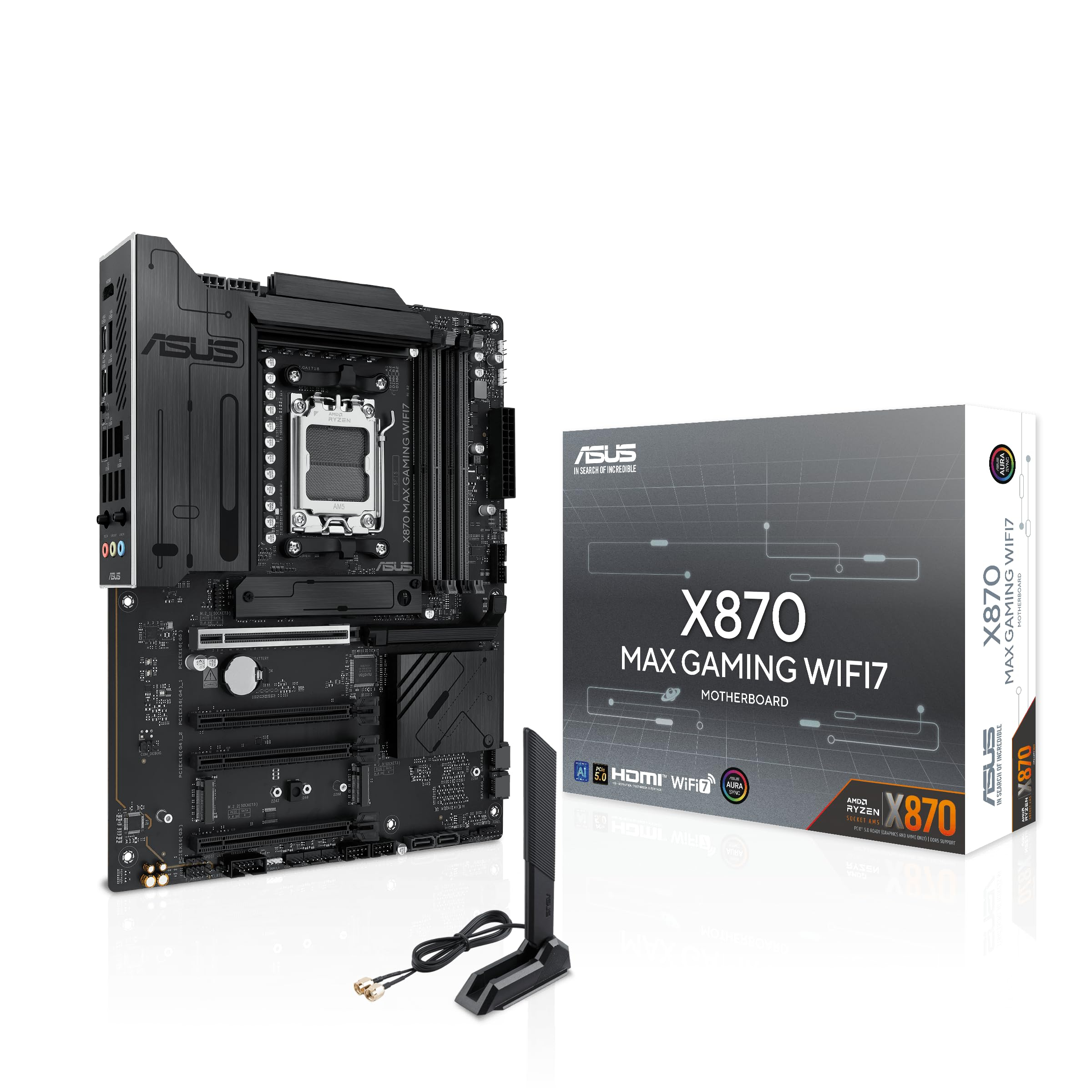 Amazon: ASUS X870 MAX Gaming WIFI7 AMD AM5 ATX