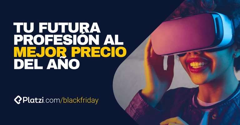 Platzi - Anualidad en oferta, Últimos días de Black Friday