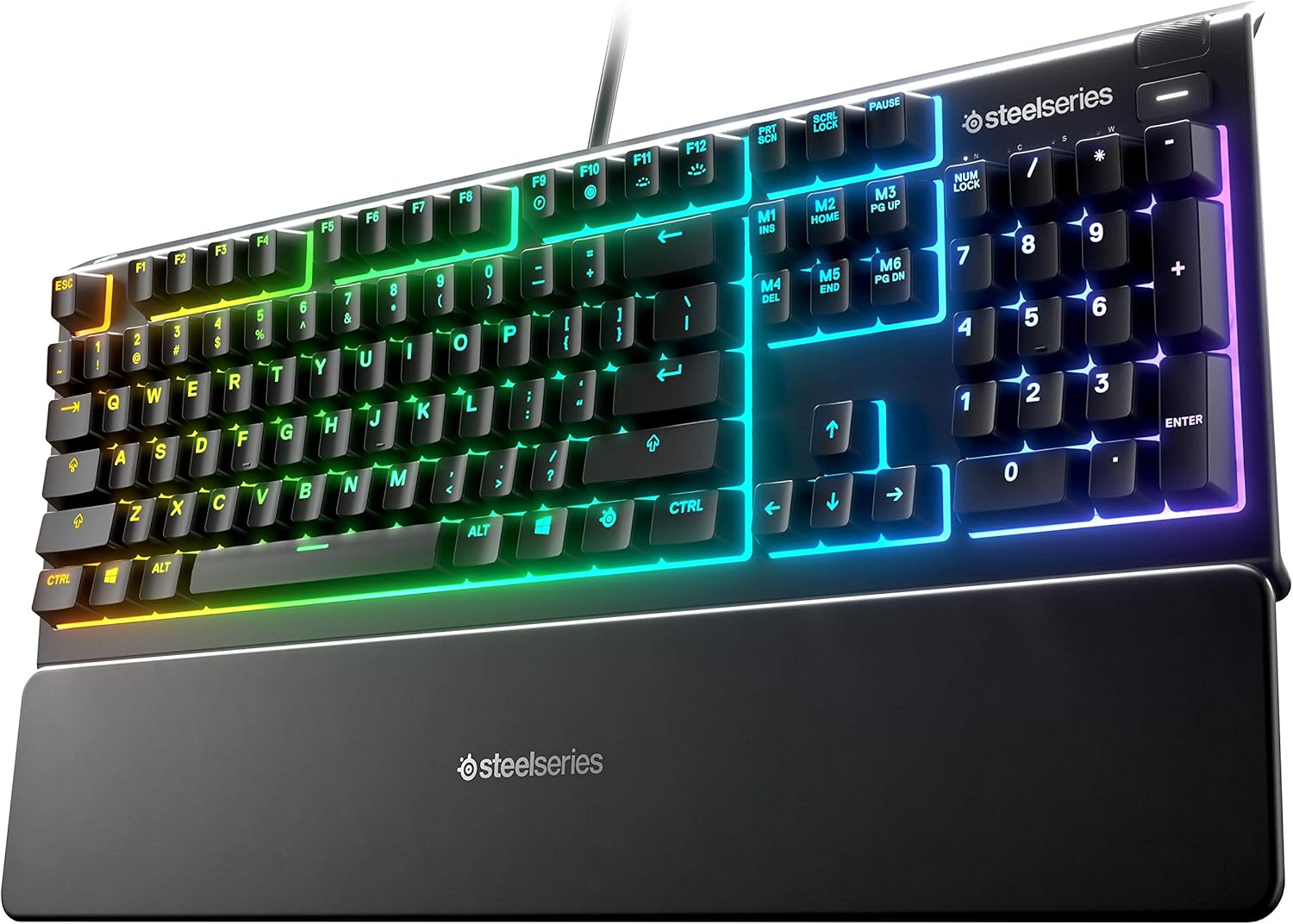 Amazon: SteelSeries Apex 3 RGB Gaming Teclado (Reacondicionado)
