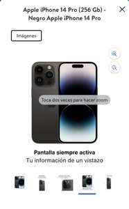 Walmart: iPhone 14 pro 256gb con cupón citibanamex
