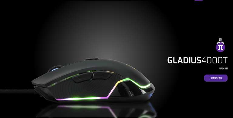 Office Depot: Mouse Gamer Óptico Primus Gladius 4000T 4,000 DPI