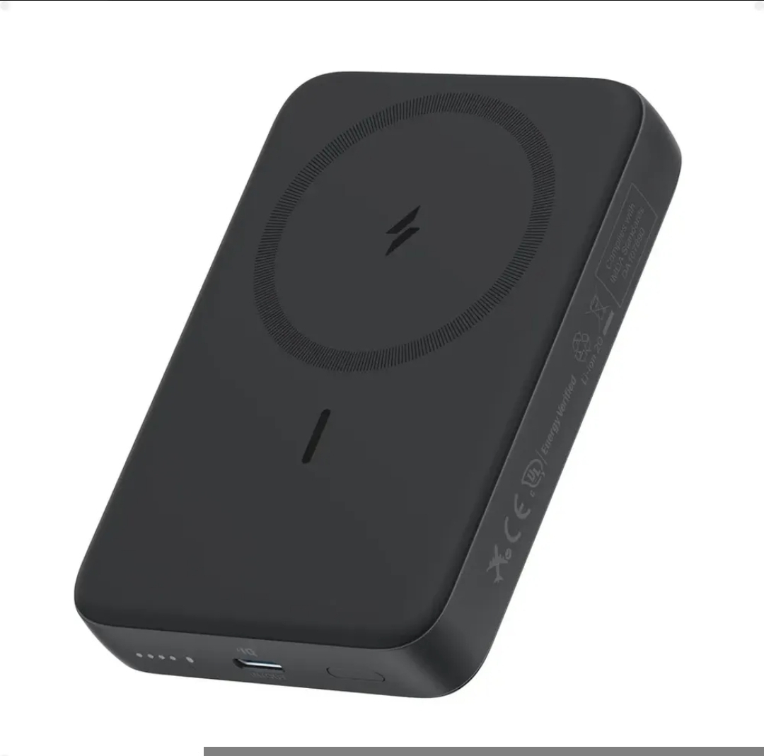Mercado Libre: Power Bank Anker 10,000 mAh 30W PD Carga rápida inalámbrica y USB-C magnético