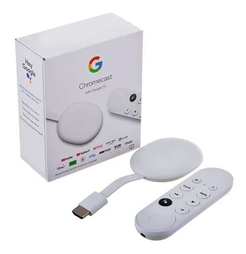 MercadoLibre: Google Chromecast with Google TV de voz 4K