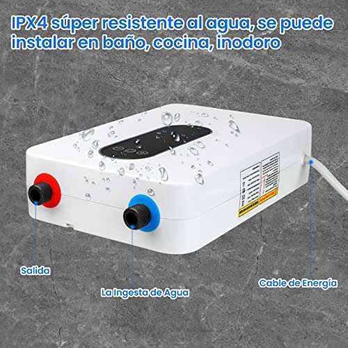 Amazon: Calentador Eléctrico Boiler de paso 110V 3500W