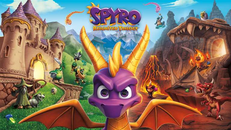 Nintendo Eshop Argentina - Spyro Reignited Trilogy (130 con impuestos)