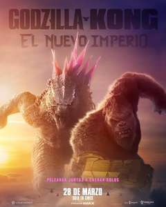 Kong vs Godzilla 2 precio matiné en Cinépolis