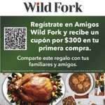 Wild Fork: $300 de descuento en compras de $1,000 en tienda física