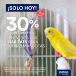 Petco - 30% OFF Habitats para pequeñas mascotas + ENVIO GRATIS