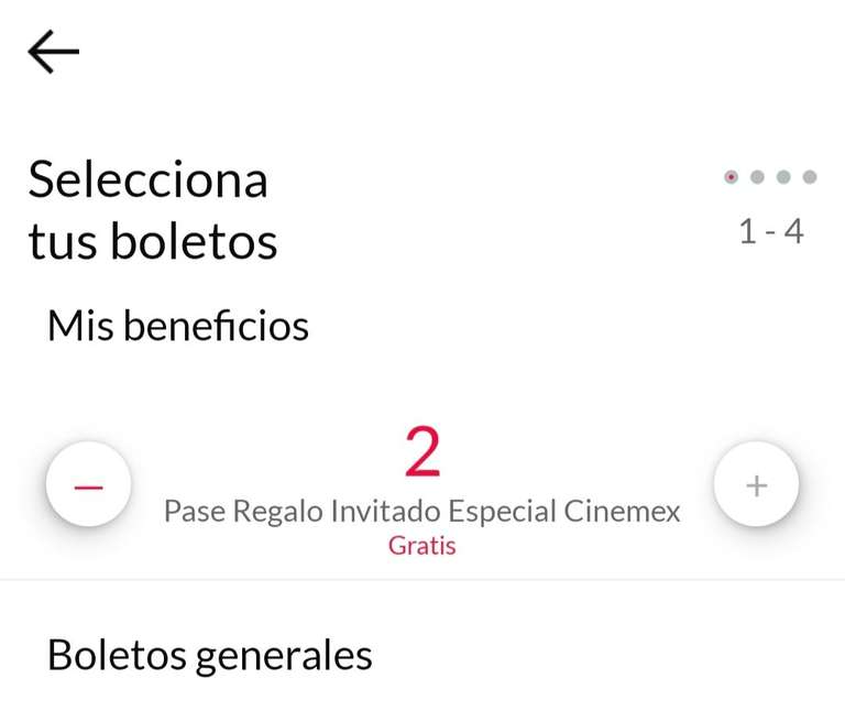 Cinemex - 2 boletos gratis si eres invitado especial premium