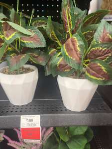 Walmart Maceta con Planta Artificial en su .02