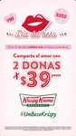 Krispy Kreme - 2 Donas por $39