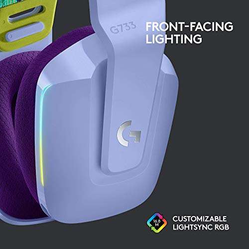 Amazon: Logitech G733 LIGHTSPEED Audífonos Inalámbricos Gaming