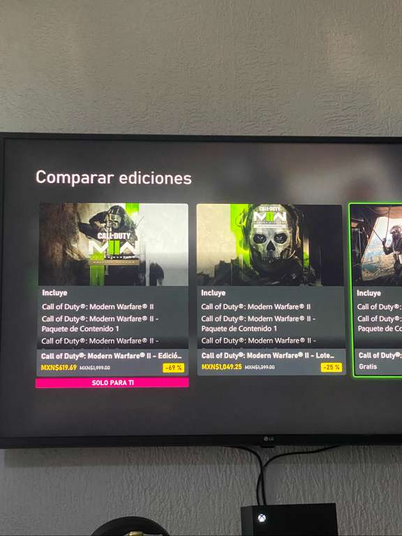 Xbox | CoD MW II : Edition bóveda (usuarios seleccionados)