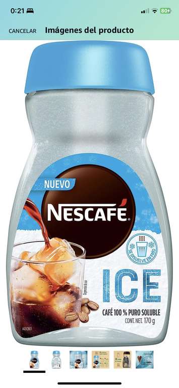 Amazon: Nescafé Ice | Envío prime