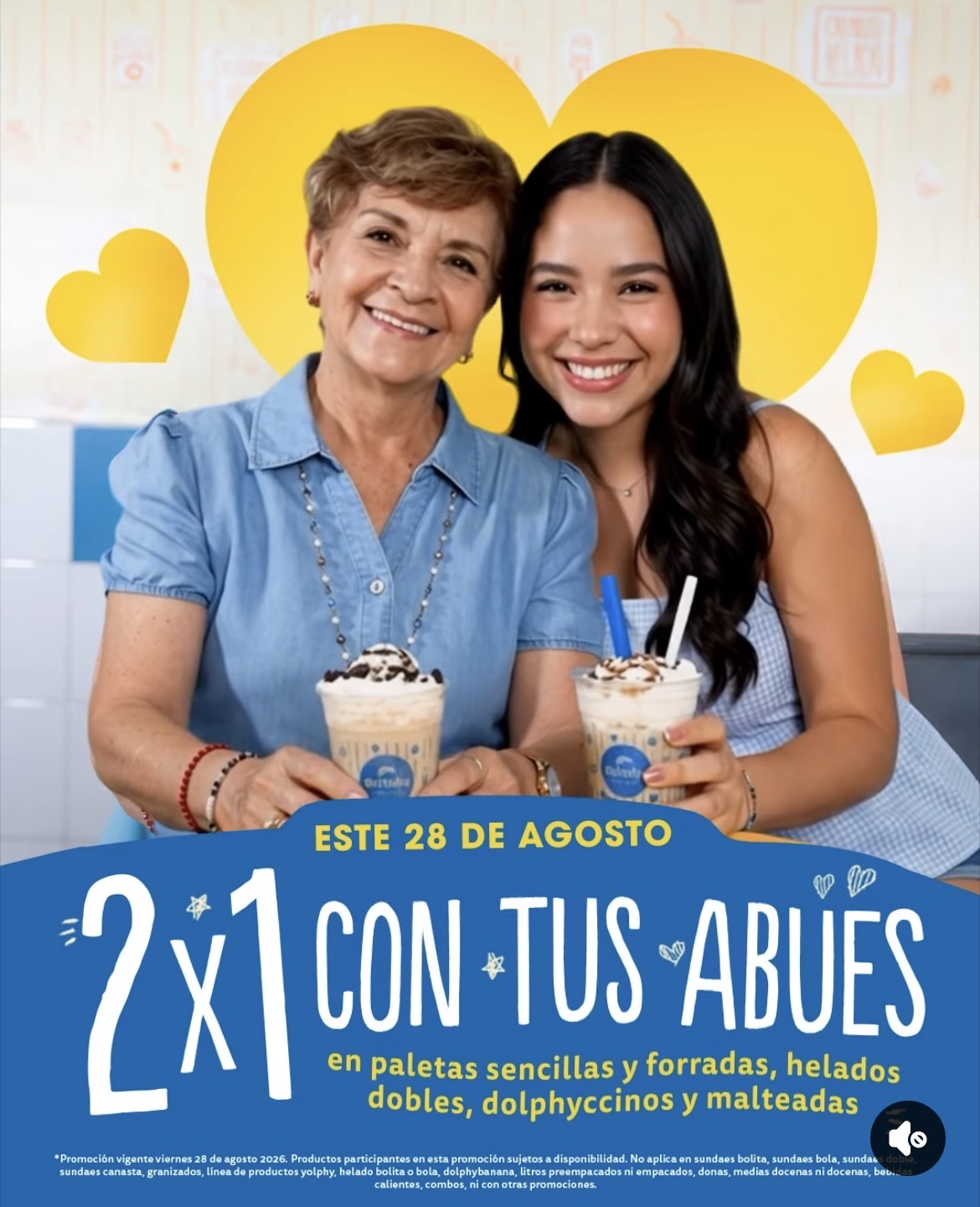 2x1 en Helados Dolphy (productos seleccionados)