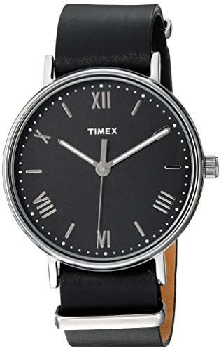 Amazon: Timex Southview - Reloj de pulsera de piel para hombre, 41 mm